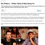 Poker Gets a Rap Song
